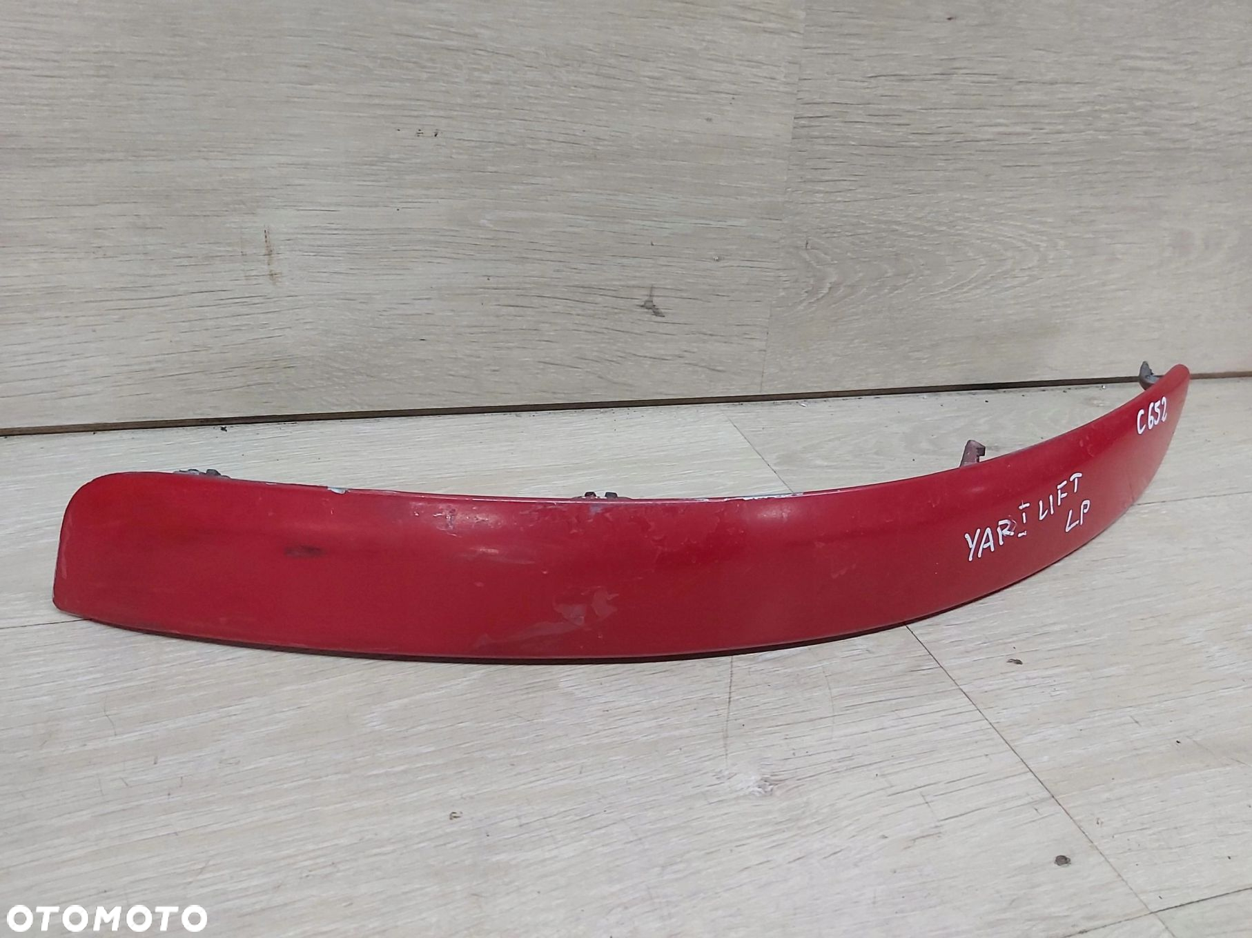 Toyota Yaris I Lift 03-05r listwa zderzaka lewy przód 52715-0D010 - 3