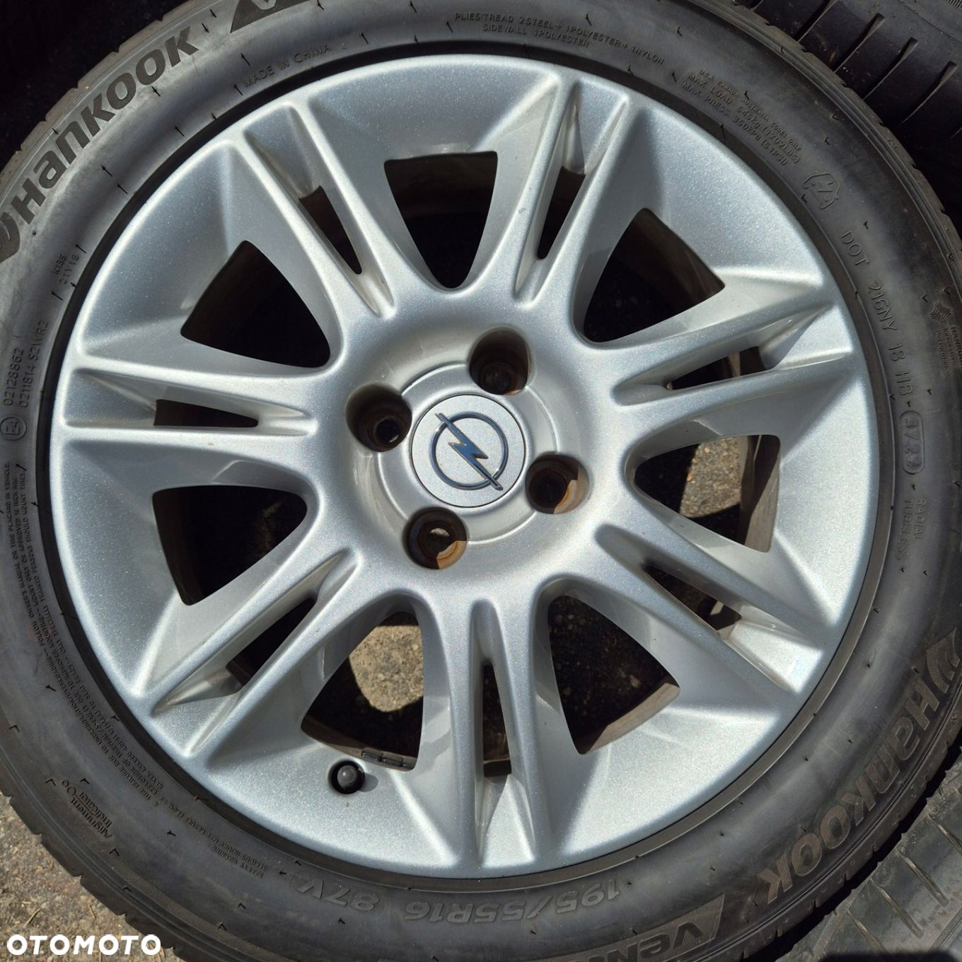 KOŁA 16 ORYGINAŁ OPEL CORSA D E ADAM GRANDE PUNTO EVO 195/55 R16 4x100 - 3
