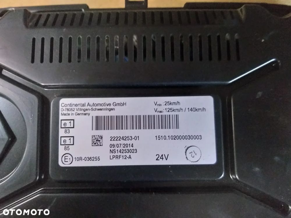 Licznik Zegar Renault Gama T 22224253 - 2