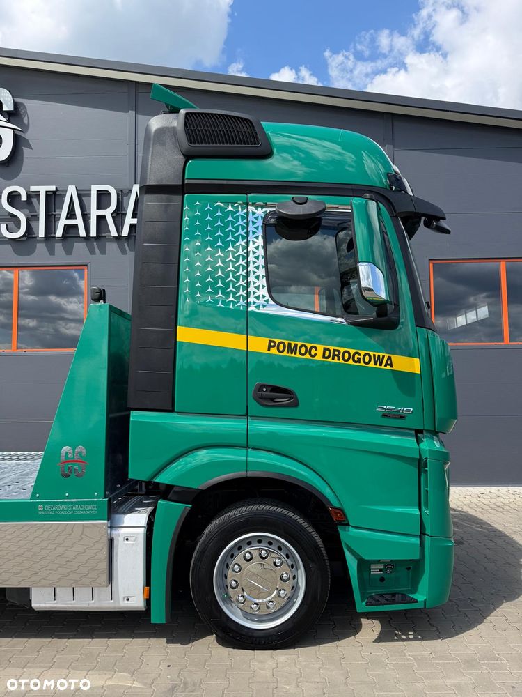 Mercedes-Benz Actros 2548 // laweta, pomoc drogowa, transport maszyn budowlanych, transport kontenerów, transport maszyn rolniczych ! Nowa zabudowa OCYNKOWANA ! MEGA podwozie !! - 27