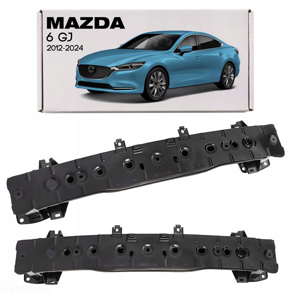 mazda 6 iii gj 2012-2024 belka wzmocnienie przedniego zderzaka b45a500 - 1