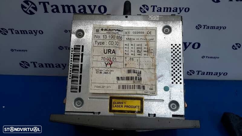 SISTEMA AUDIO / RADIO CD OPEL ASTRA H 2005 -7644221310 - 3
