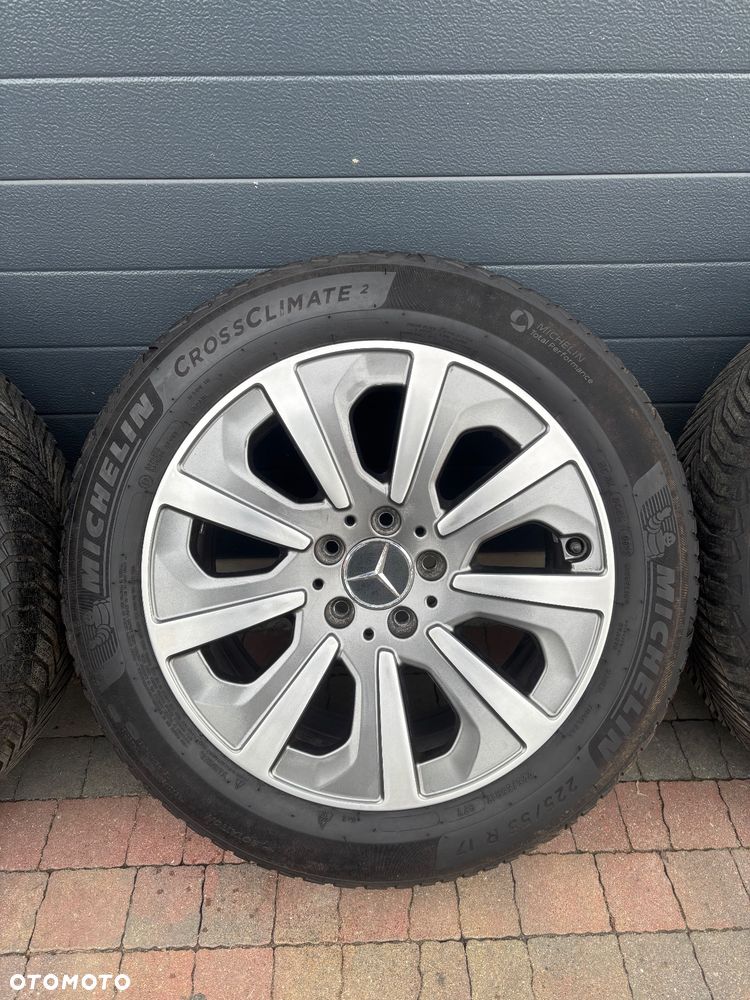 Alufelgi z Oponami 5x112 Mercedes 8jx17 ET 41 225/55/17 Michelin A2224010802 - 4