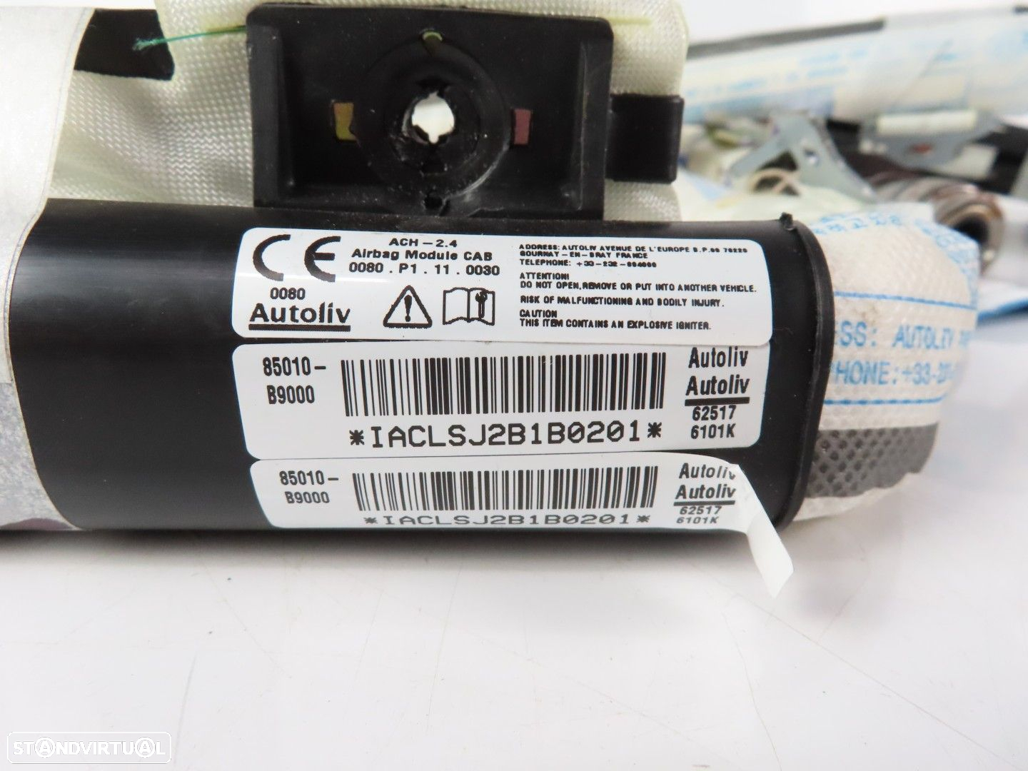 Airbag Cortina Esquerdo Usado / Original HYUNDAI i10 (BA, IA) 85010B9000 - 4