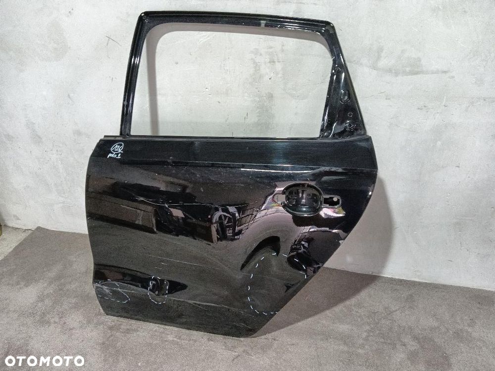 DRZWI TYŁ TYLNE LEWE VW POLO V 6R 6R4833311 - 4
