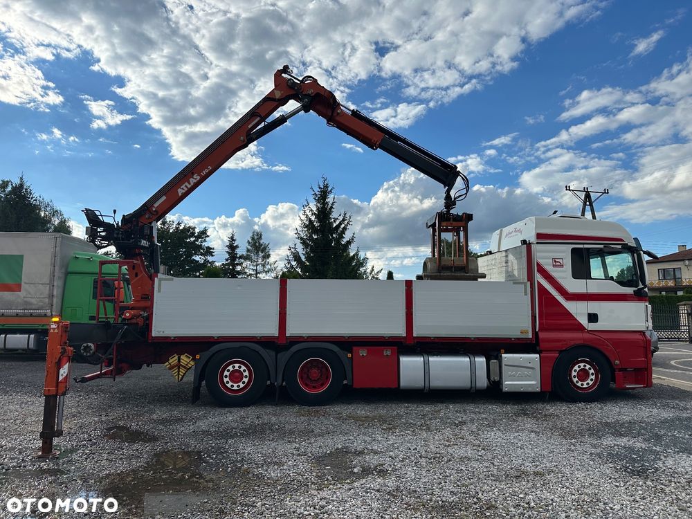 MAN TGX 480 HDS z Niemiec 600tkm 2017r skręta os skóry klima full air - 3