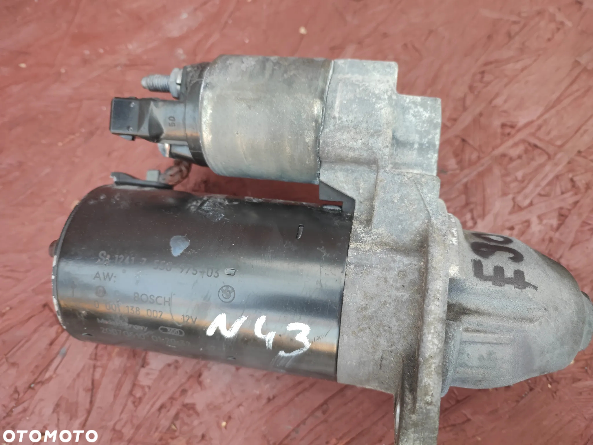 BMW E91 / E92 / E81 / E82 / E87 / E93 ORYGINALNY ROZRUSZNIK SILNIKA DO GAMY N43 ( 1.6i / 1.8i / 2.0i ) O NR. 12 41 7 589 352 / 12 41 7 550 975 / 12 41 7 589 350 /  12 41 7 550 975 OEM SPRAWNY W 100% - 5