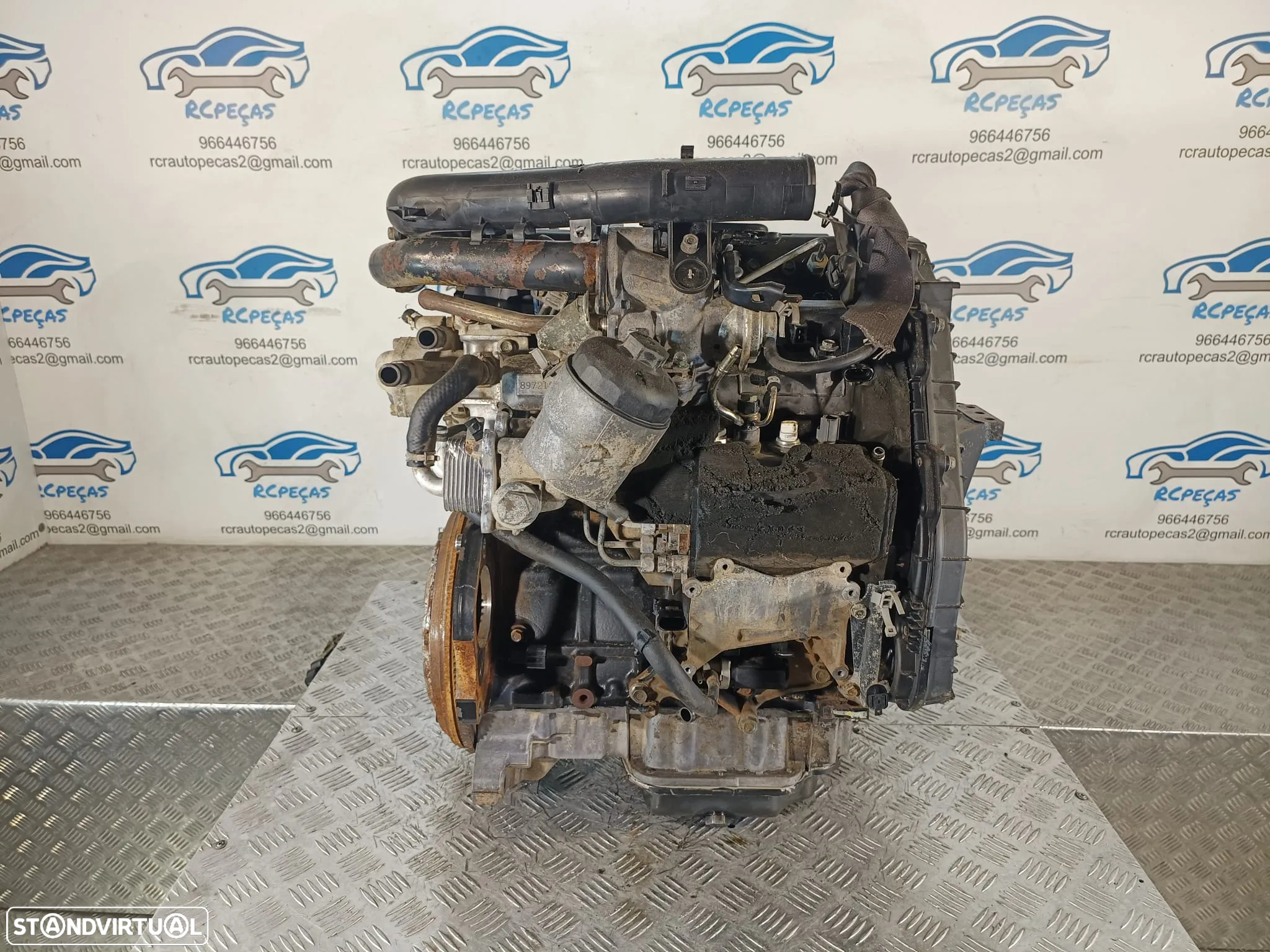 .Motor Completo Opel Y17DT 1.7DTi 75cv 8v Injeção Denso 2000-2005 - 8