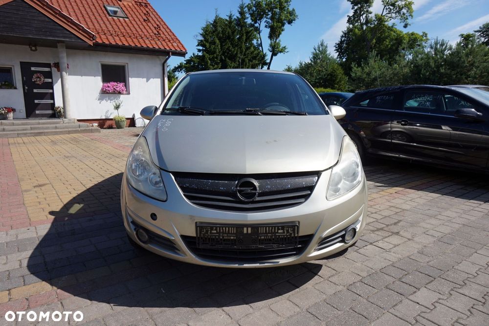 MASKA ZDERZAK BŁOTNIKI LAMPY CORSA D IV Z40M  OPEL 2006-2011 ZŁOTY PRZÓD KOMPLETNY - 1