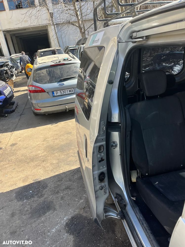 Usa dreapta laterala spate culisanta cu geam Dacia Dokker 2012-2022 gri - 3