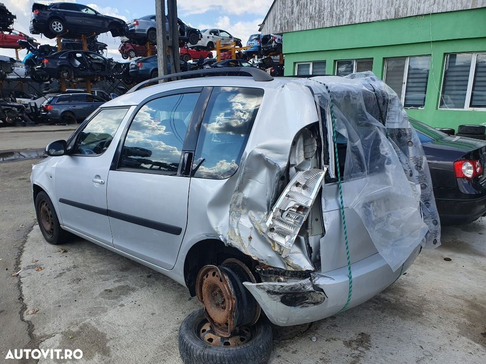 amortizor telescop stanga dreapta fata calaret etrier fuzeta Skoda Roomster motor 1.4tdi dezmembrez - 3