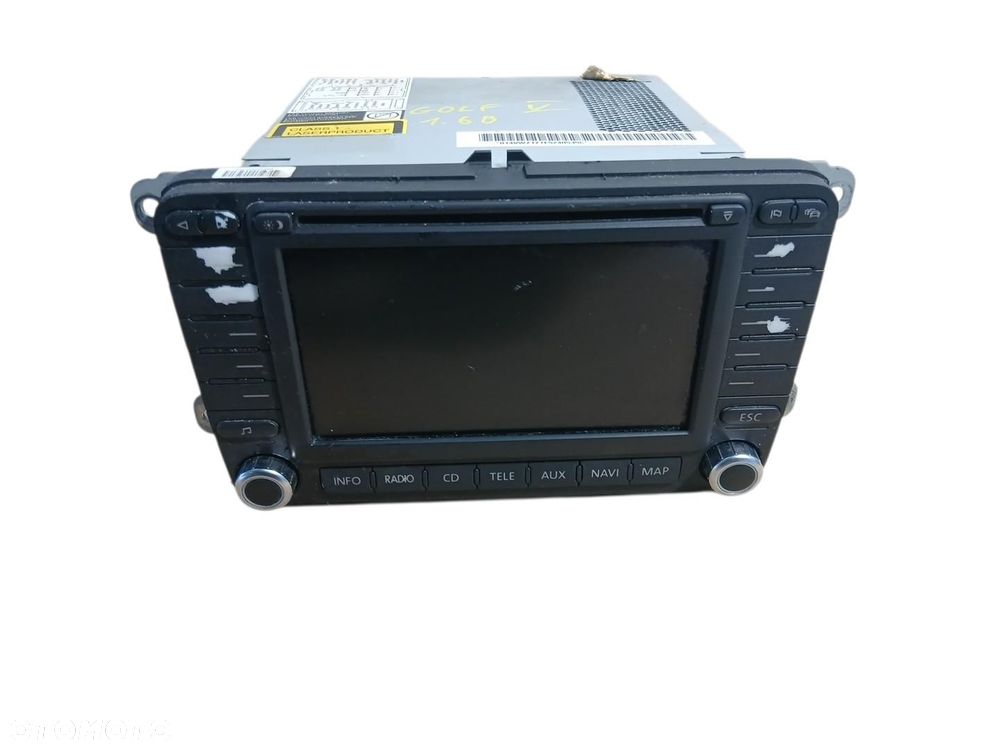 RADIO CD NAWIGACJA VW GOLF V 1T0035194D 7612002039 - 1