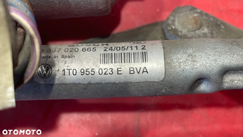 SILNICZEK SILNIK WYCIERACZEK PRZÓD VW TOURAN I 1T0955119C - 3