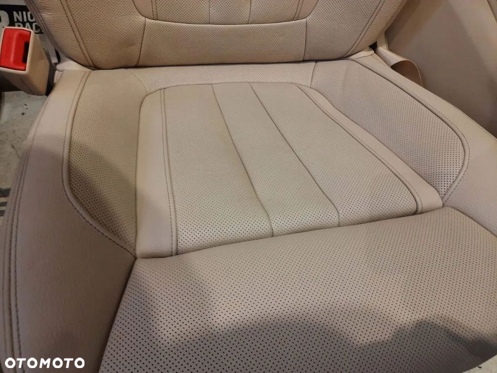 FOTELE TAPICERKA BMW 7 G12 KOMFORT MASAŻ GRZANE SKÓRA CANBERRA - 5