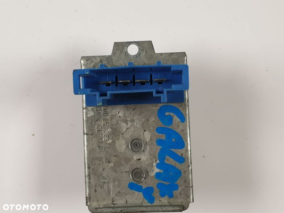 FORD GALAXY Rezystor Dmuchawy Nagrzewnicy 7MO 959 263 E - 3