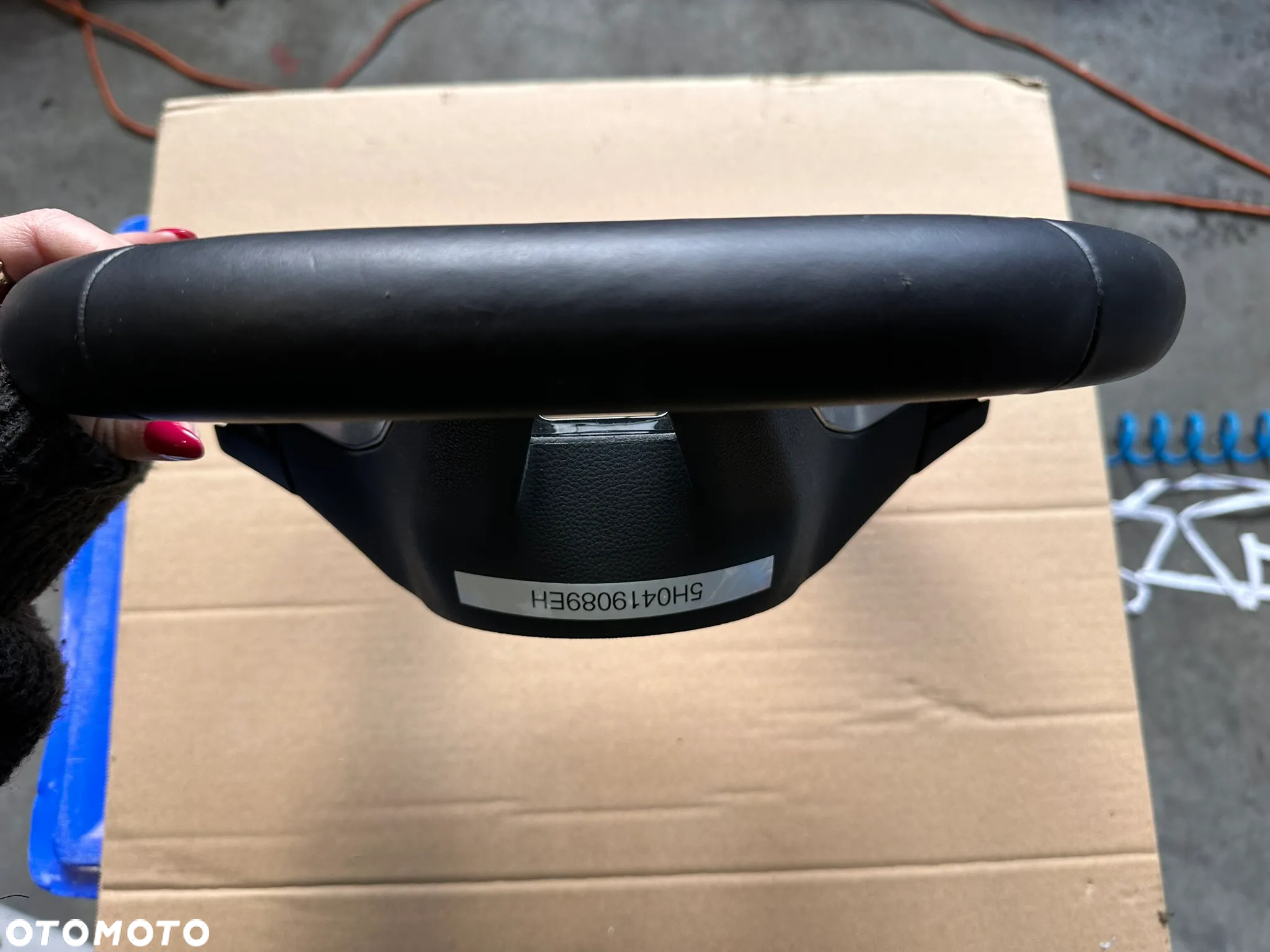 Kierownica multifunkcyjna skóra VW Golf VIII 8, Tiguan II 5NA 5H0419089EH - 6