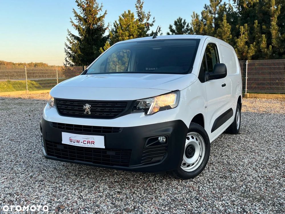 Peugeot Partner LONG L2H1 1.6HDI 100KM, 3 Osobowy, Klima, Tempomat, Salon Polska, Pierwszy Właściciel, BEZWYPADKOWY, FV 23%, Bardzo Zadbany ! - 2