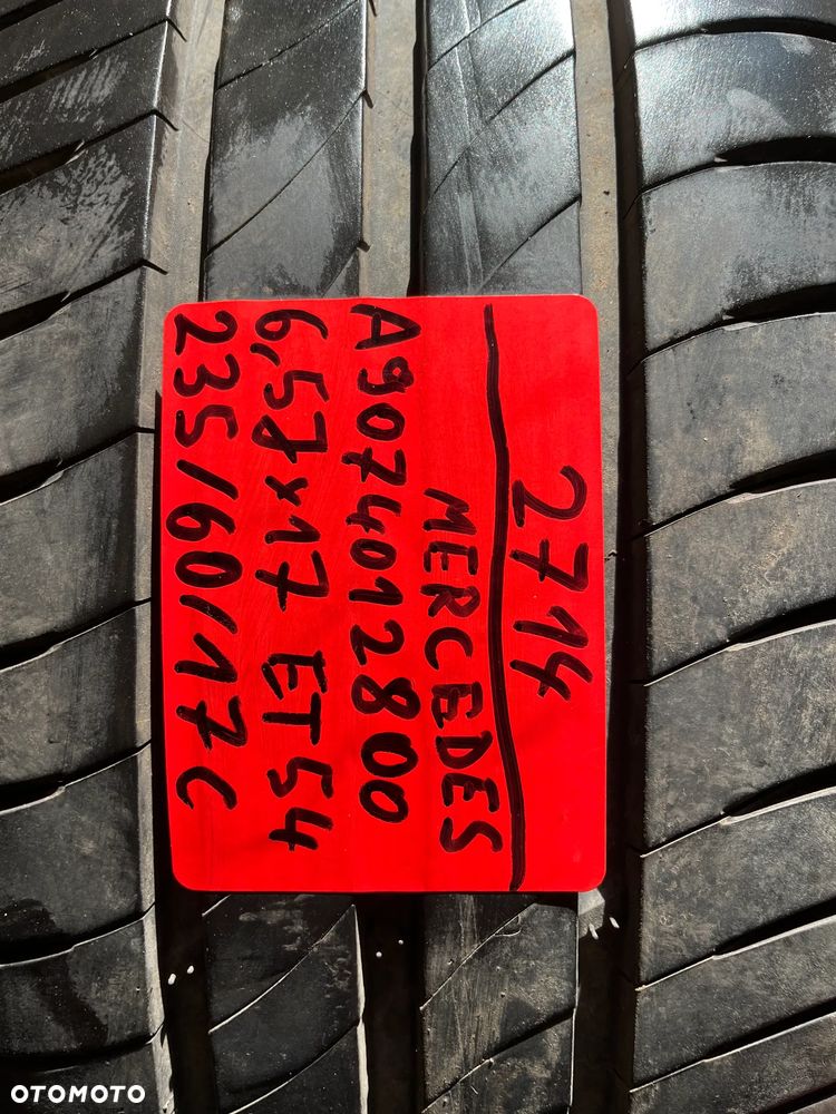 Felga Koło Mercedes Sprinter A9074012800 6,5J x 17 ET 54 235 60 17C - 4