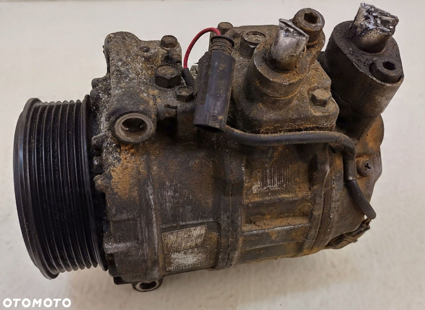 MERCEDES ML W164 LIFT 08-11 3.0 CDI SPRĘŻARKA KLIMATYZACJI A0022305811 - 5