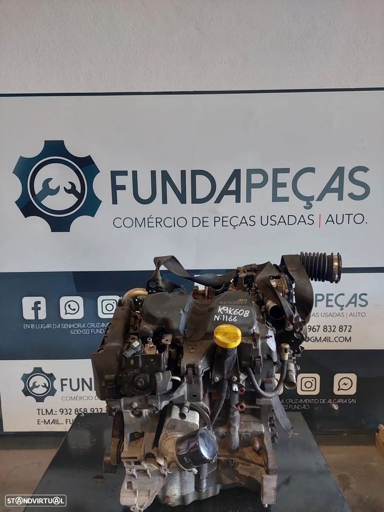 Motor Renault Clio IV 1.5Dci 90Cv Ref: K9K608 - 1