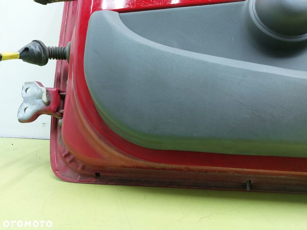 Drzwi przednie prawe przód PEUGEOT 107 2005-2014 5 DRZWI CZERWONY KJH - 8