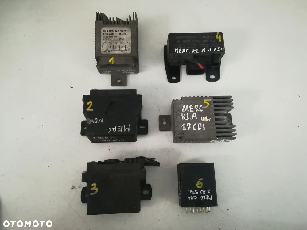 MODUŁ, PRZEKAŹNIK ŚWIEC ŻAROWYCH, PRZEKAŹNIK WENTYLATORA MERCEDES