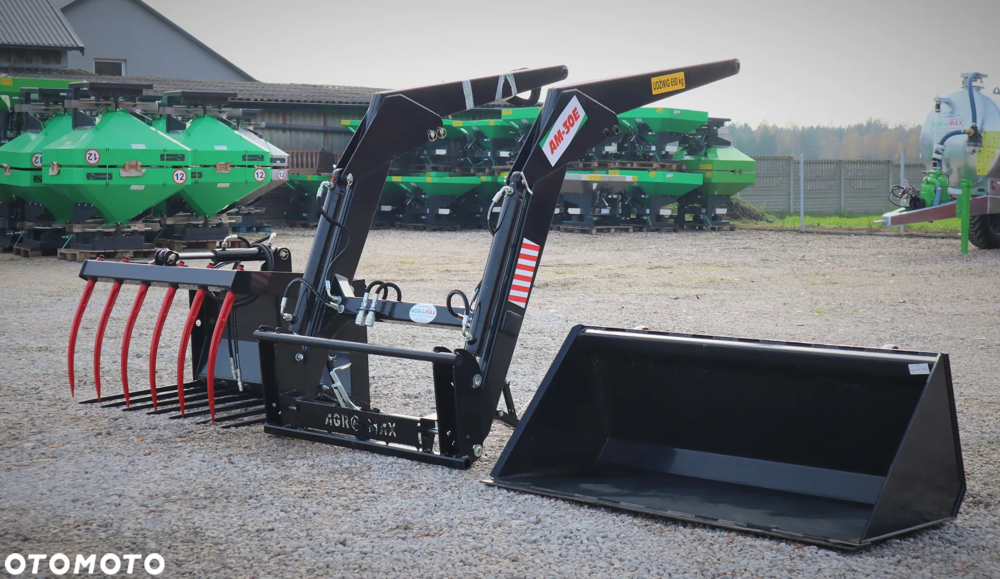 Ładowacz czołowy TUR do ursusa massey ferguson zetora AM30E z Agro-Max - 26