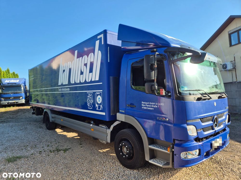 Mercedes-Benz Atego 1224 z Niemiec 9m kontener izoterma podział manual 1222 okazja - 24
