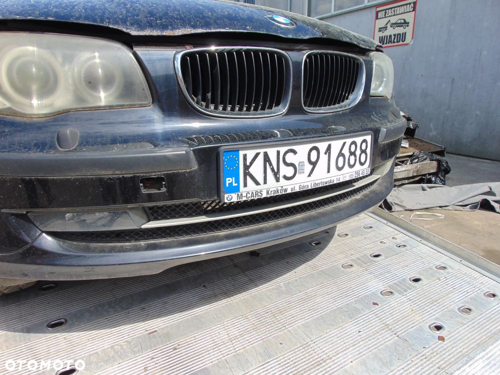 zderzak przód przedni halogeny bmw e87 668/9 schwarz 2 - 3
