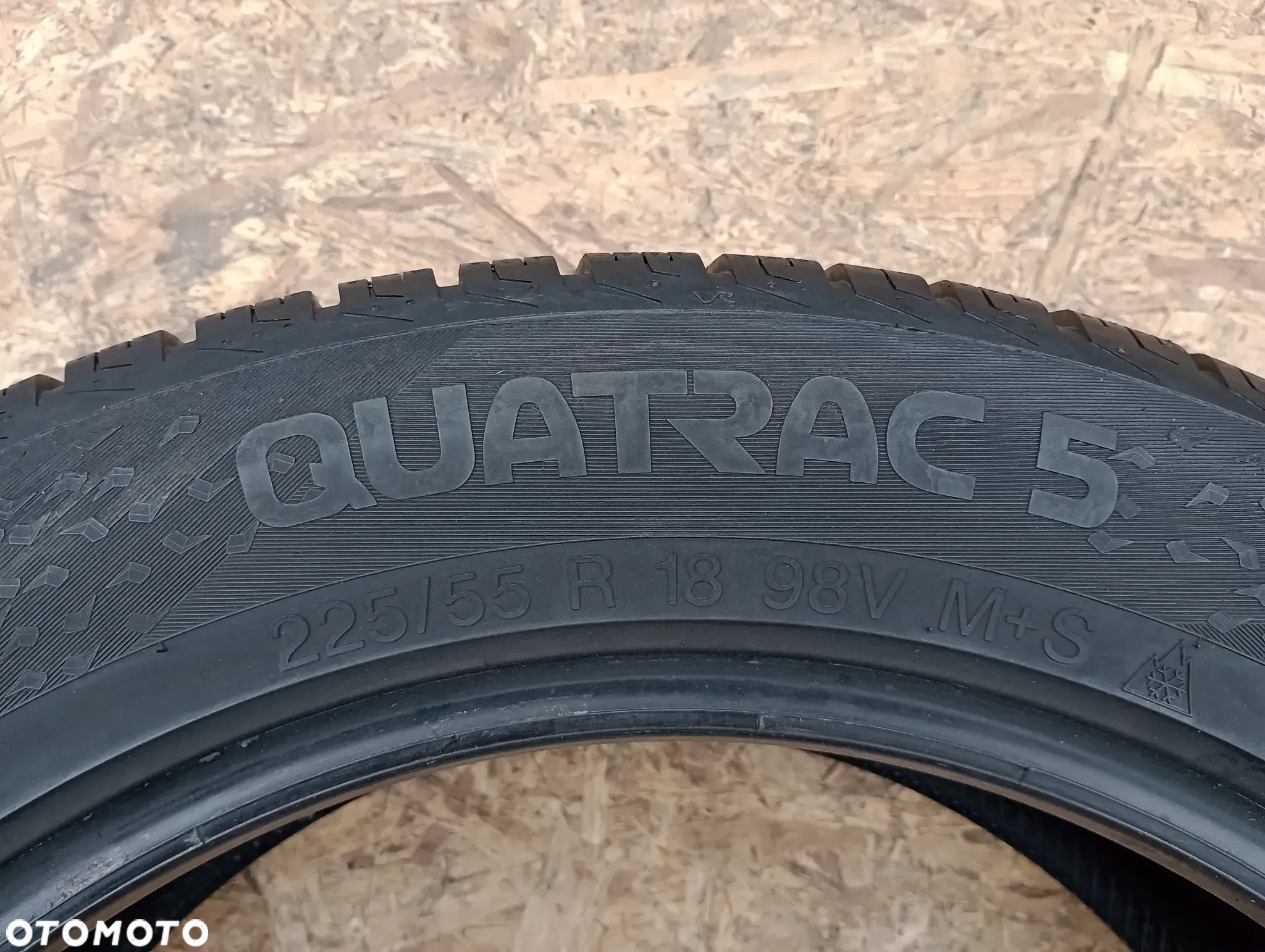 + OPONY CAŁOROCZNE 2x 225/55 R18 98V VREDESTEIN QUATRAC 5 - 7