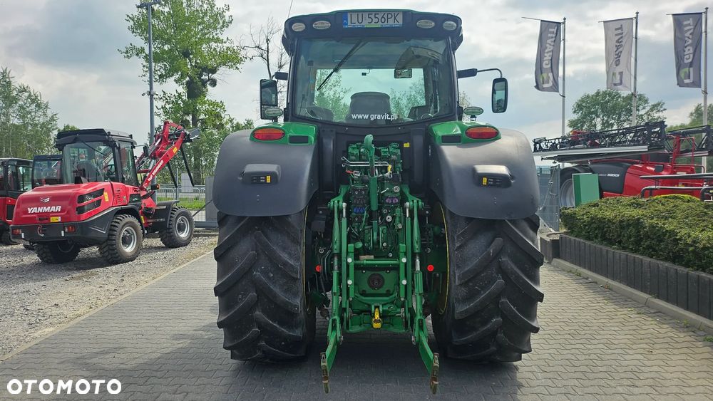 John Deere JD 6215R, 50 km/h, pneumatyka, przedni TUZ, bogata wersja, autentyczny przebieg! - 4
