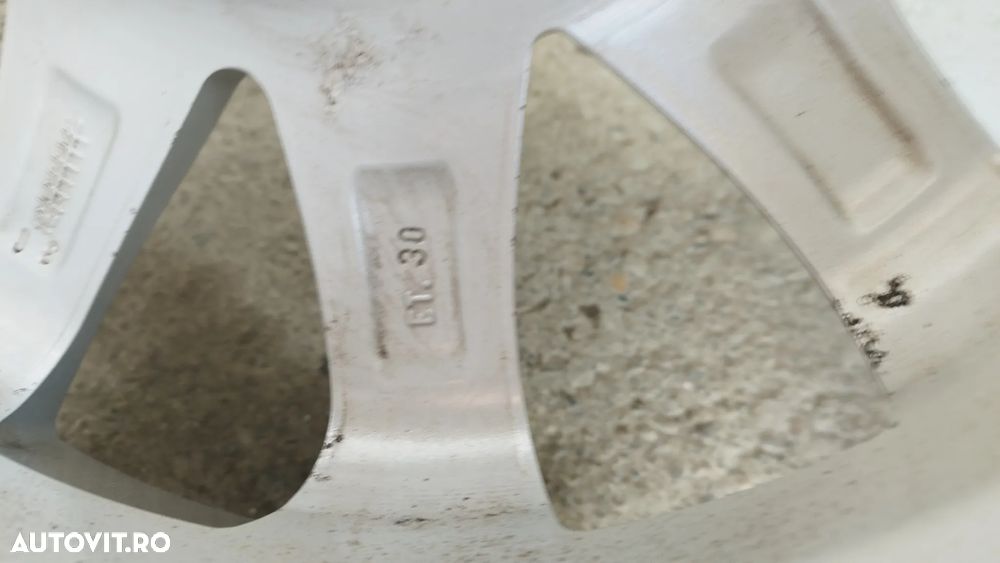 Set jante BMW KBA 48663 Aluett  8J17 Et 30 cu anvelope iarna 225/60/17 Dedicate BMW X3 F25 - 16