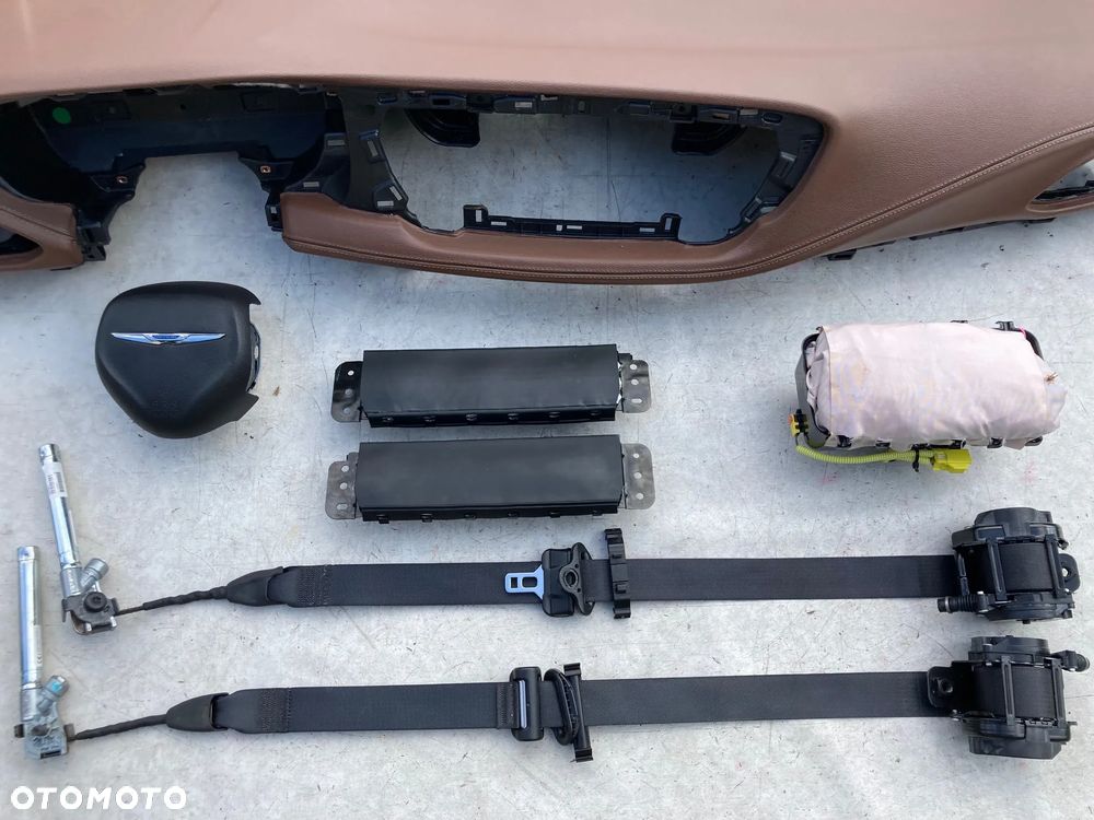 CHRYSLER PACIFICA DESKA SKÓRA KONSOLA KOKPIT PULPIT PÓŁKA PARAPET AIRBAG PODUSZKI PODUSZKA POWIETRZNA KIEROWCY PASAŻERA KOLANOWA KOLANOWE PODUSZKI KOLAN  PASY PAS regeneracja WYMIANA OD RĘKI NA MAGAZYNIE !!! - 10