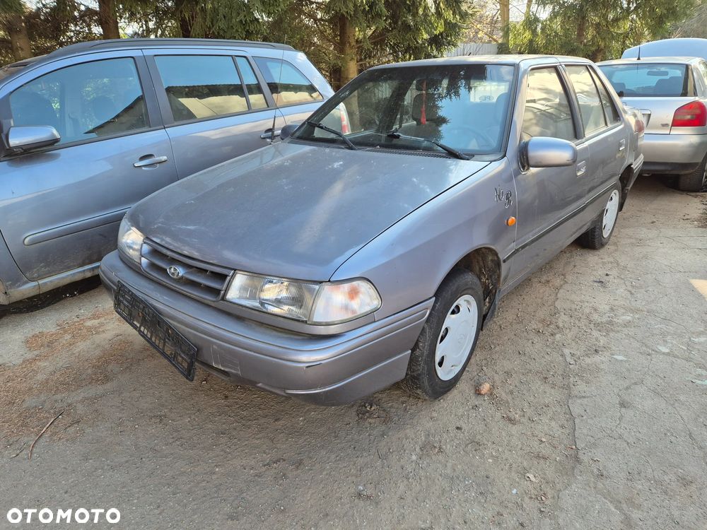 HYUNDAI PONY GLS Części , maska, zderzak, lampy, błotnik, alternator, silnik - 3