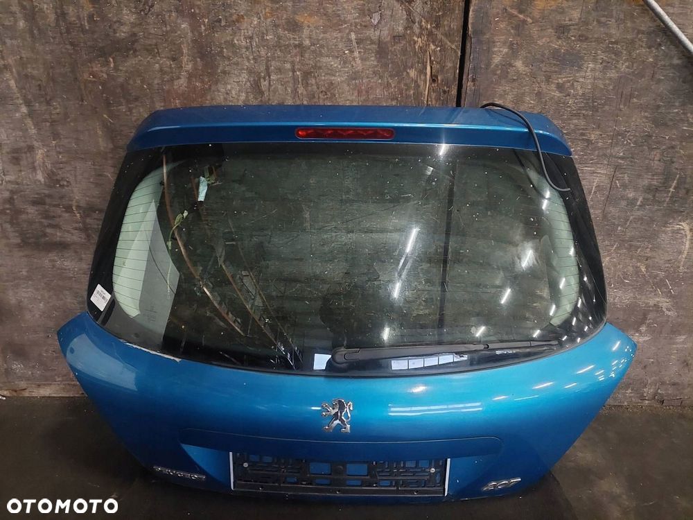KOMPLETNY TYŁ PEUGEOT 207 I LIFT KMUD KLAPA BAGAŻNIKA ZDERZAK TYŁ LAMPY - 20