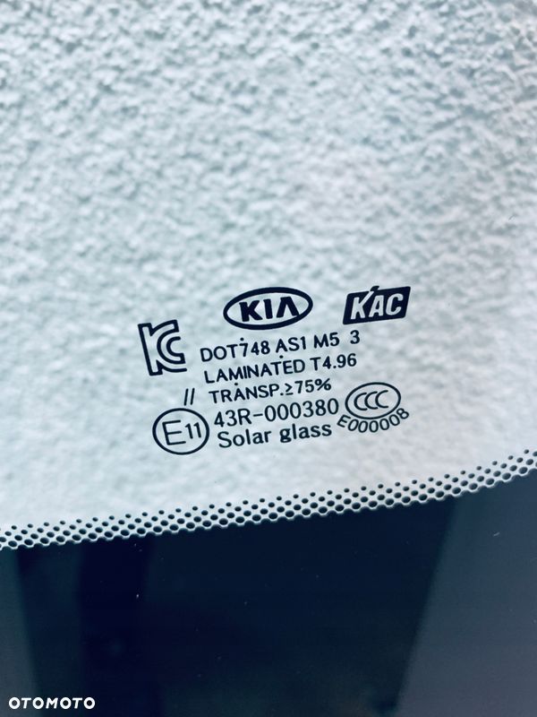 Szyba czołowa KIA SORENTO 2012-2015 KAMERA+SENSOR+GRZANIE ORYGINAŁ - 3