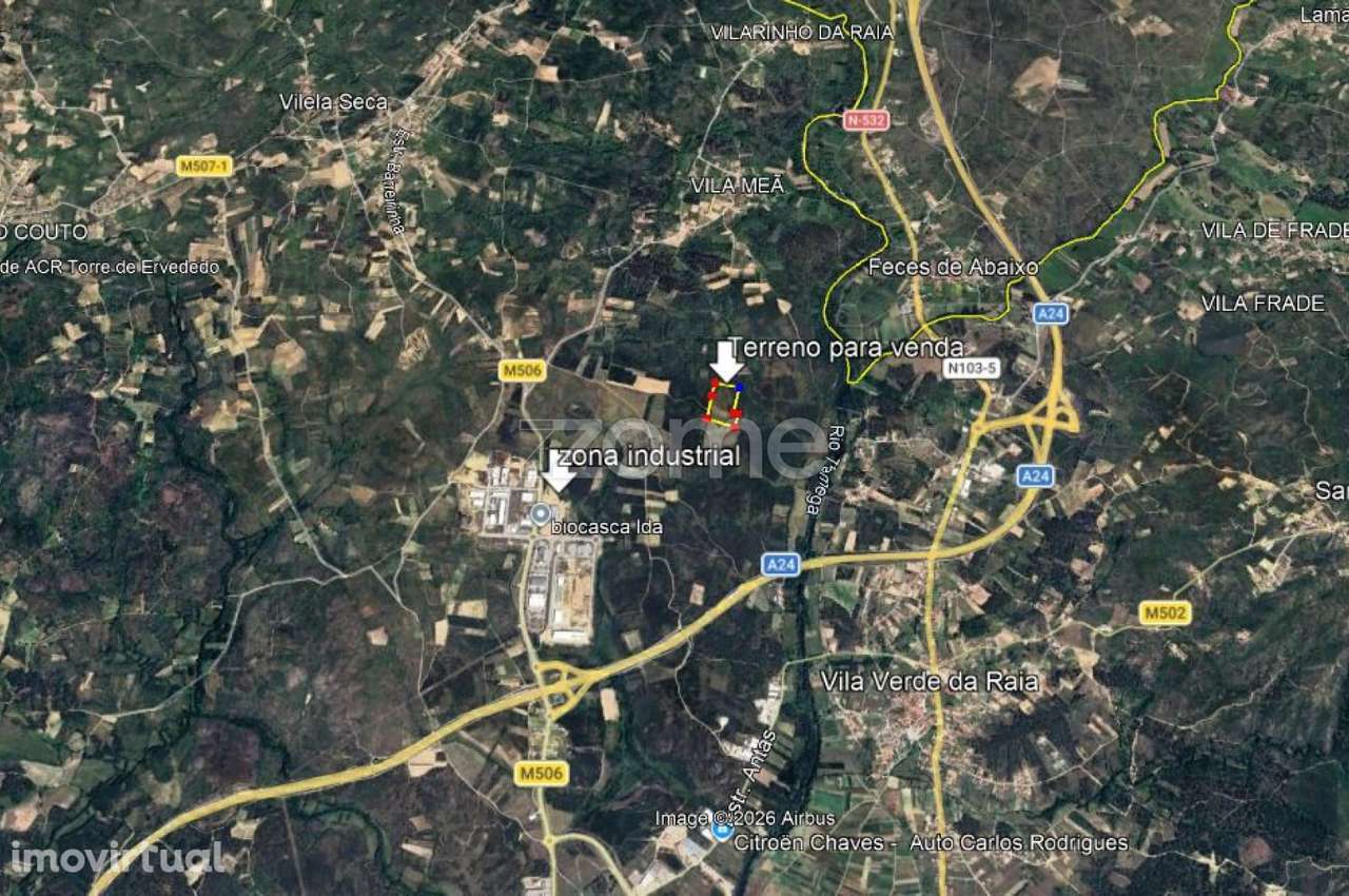 Terreno Industrial com 40.000 m² | Zona Industrial de Chaves - Grande imagem: 2/13