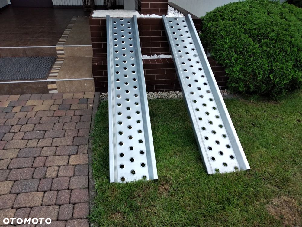 Trapy podjazdy 200cm ocynk traktorek do koszenia wózek inwalidzki itp