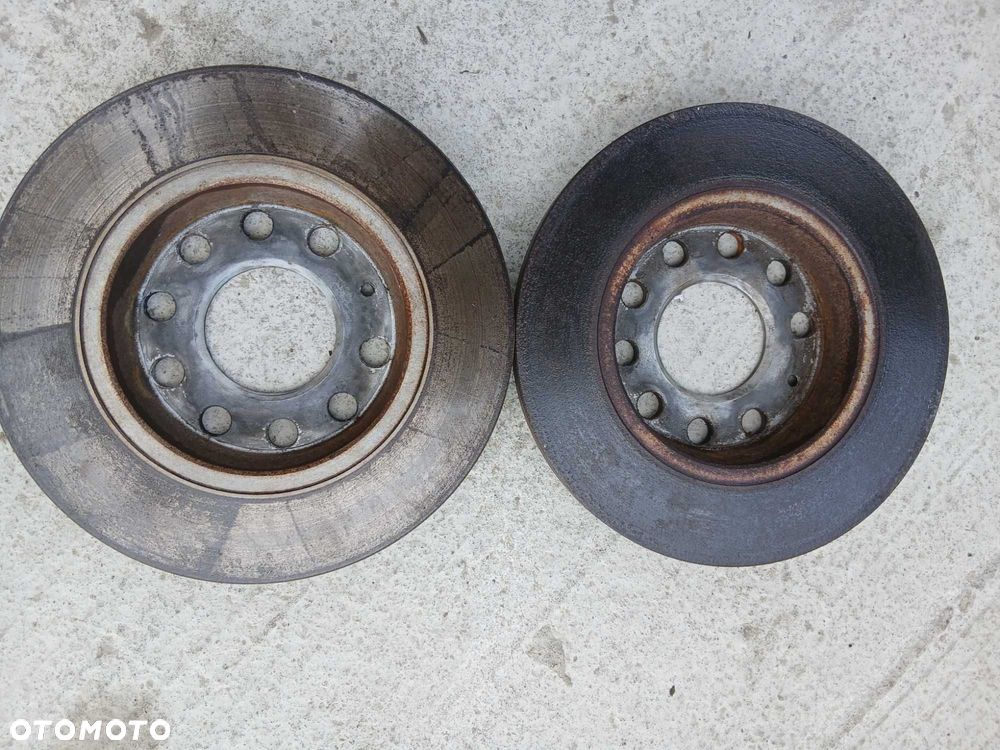 Audi A4 B6 B7 Cabrio tarcza hamulcowa tył 254mm 2 sztuki Ferodo - 4