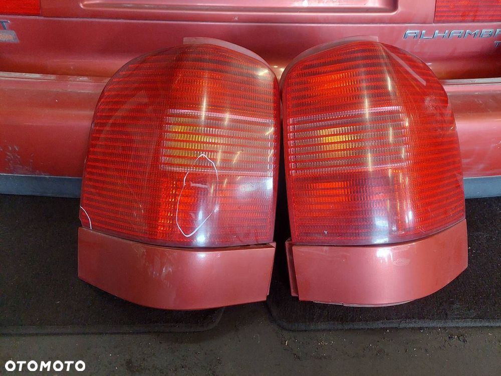 KOMPLETNY TYŁ KLAPA ZDERZAK LAMPY SEAT ALHAMBRA MK1 LIFT LIFT LS3V - 2