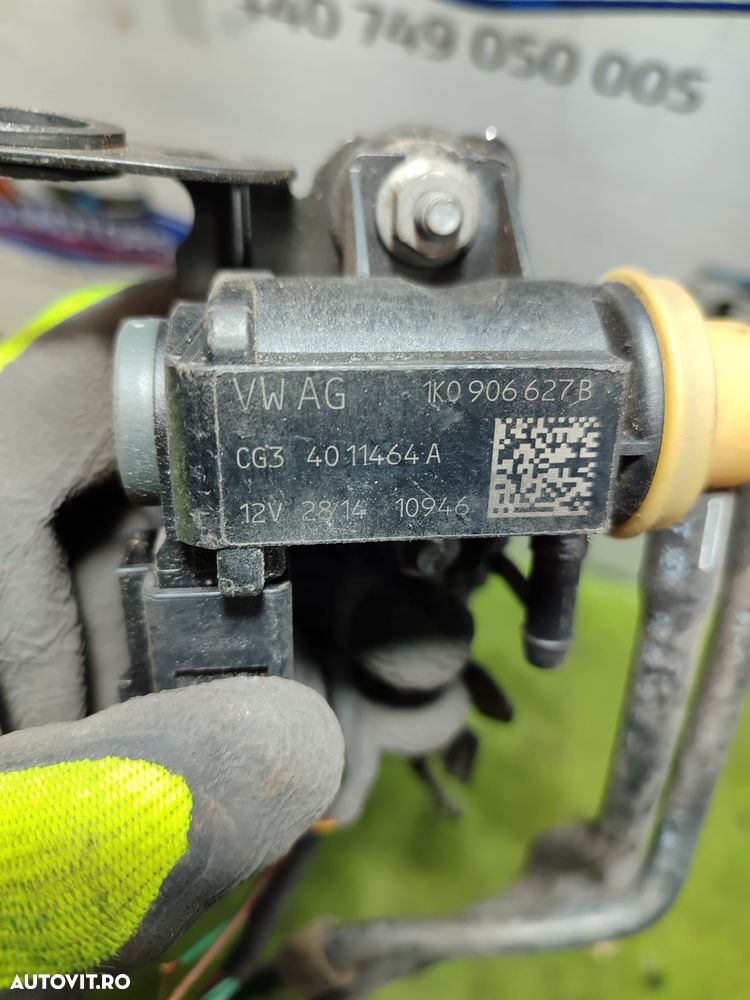 ELECTROVALVA TURBO VACUUM (2 BUC.) MERCEDES BENZ A180 CDI BlueEFFICIENCY W176 2015 1.5 DIESEL / HATCHBACK 2012-2018 / VOLKSWAGEN PASSAT B7 2.0 DIESEL 2014 / BREAK (Universal) 2010-2014 COD OEM 8200790180 / 1K0906627B - 8