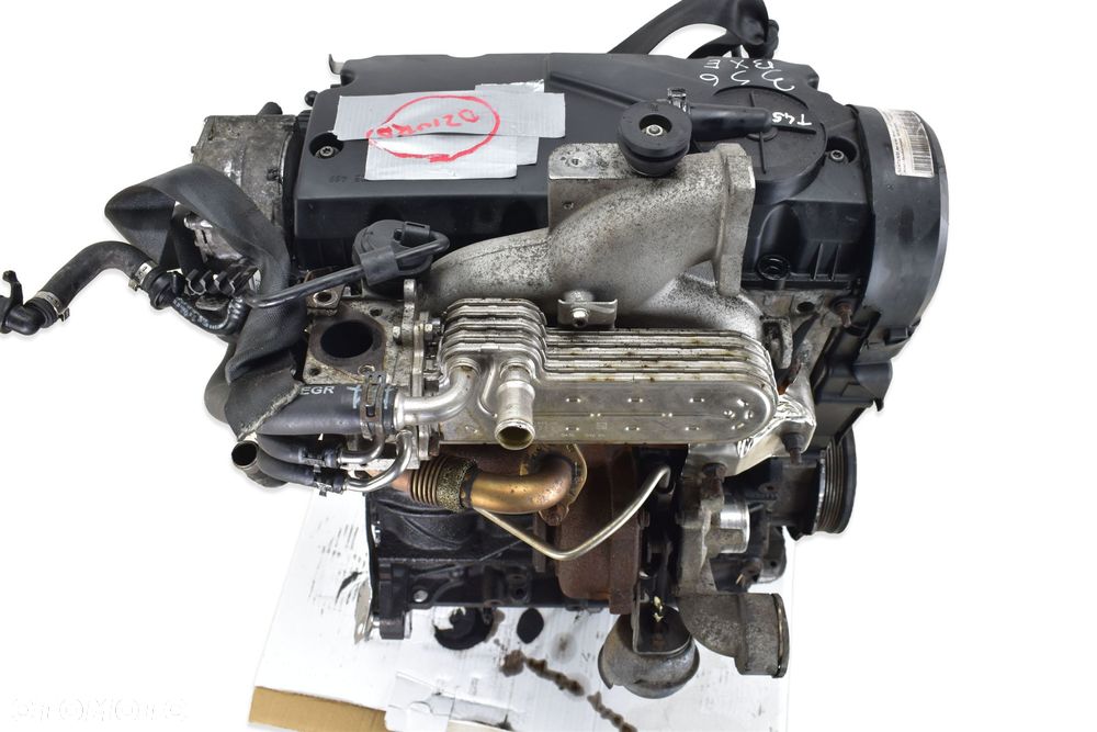 Silnik PASSAT B6 GOLF V TOURAN OCTAVIA II TOLEDO 1.9TDI 105KM BXE KOMPRESJA - 8