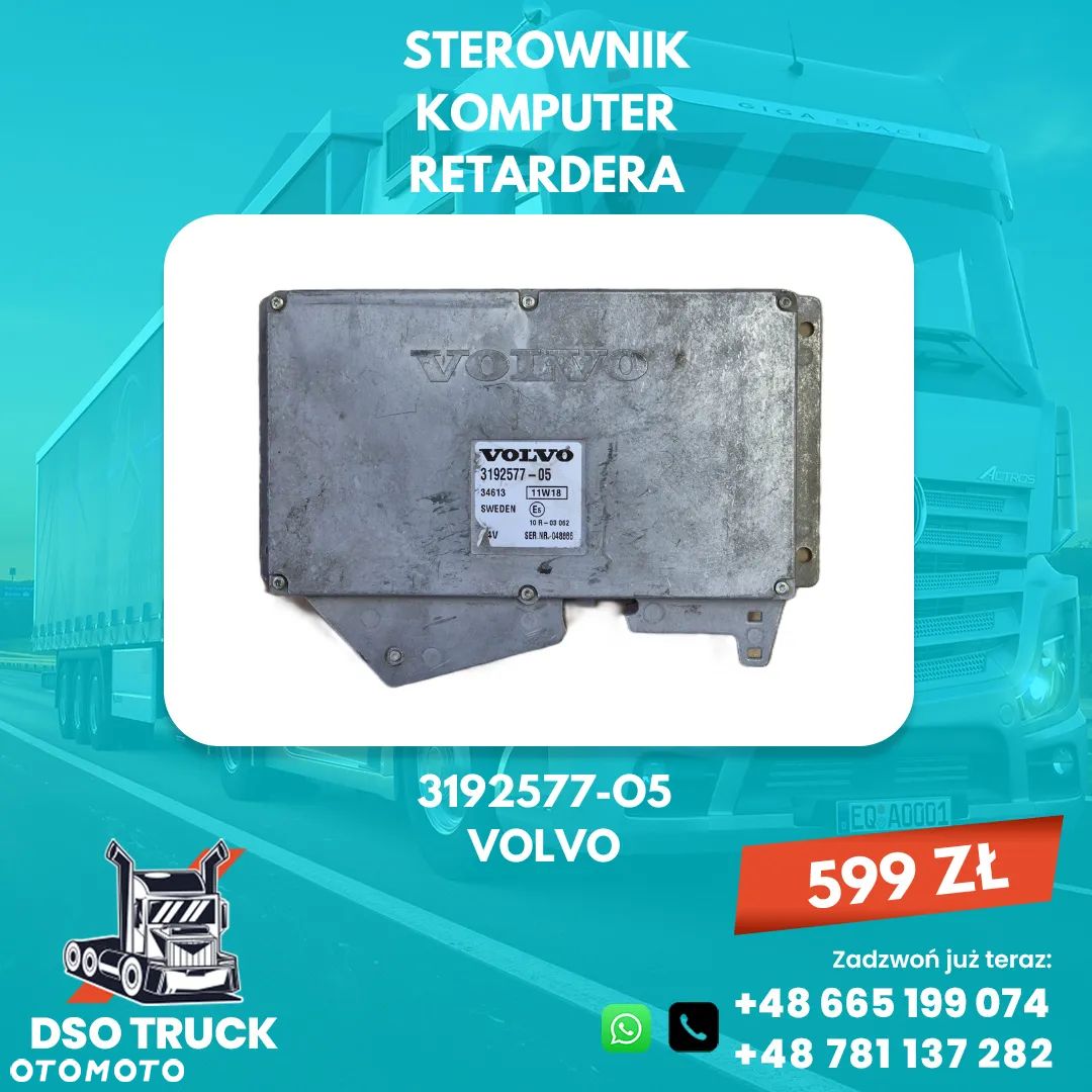 STEROWNIK KOMPUTER RETARDERA VOLVO 3192577-O5 - 1
