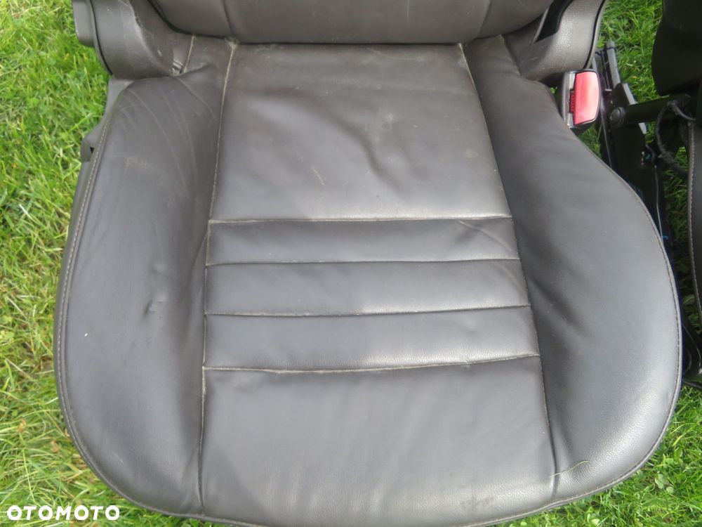 FOTELE FOTEL PRZEDNI LEWY PRAWY KANAPA WNĘTRZE SCENIC GRAND III PH1 SKÓRA GRZANE RENAULT 2009-2013 - 8