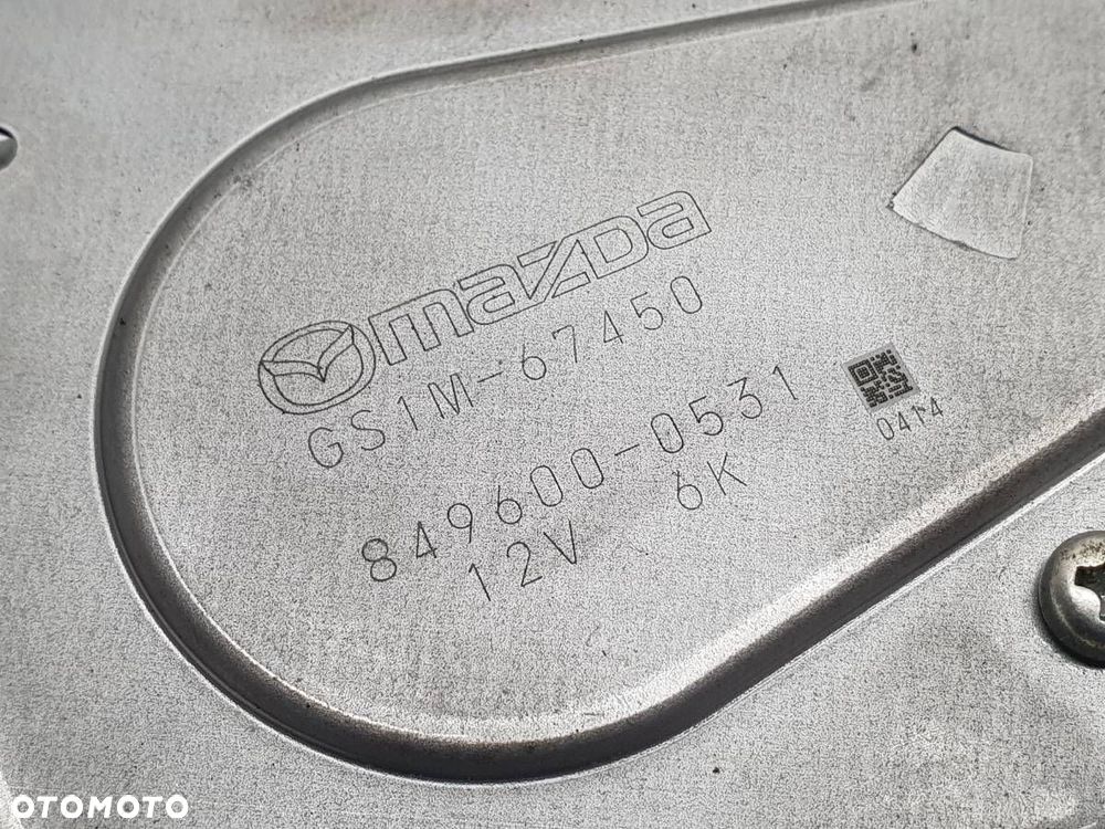 SILNICZEK WYCIERACZKI TYŁ TYLNEJ MAZDA 6 II GH SEDAN GS1M-67450 - 5