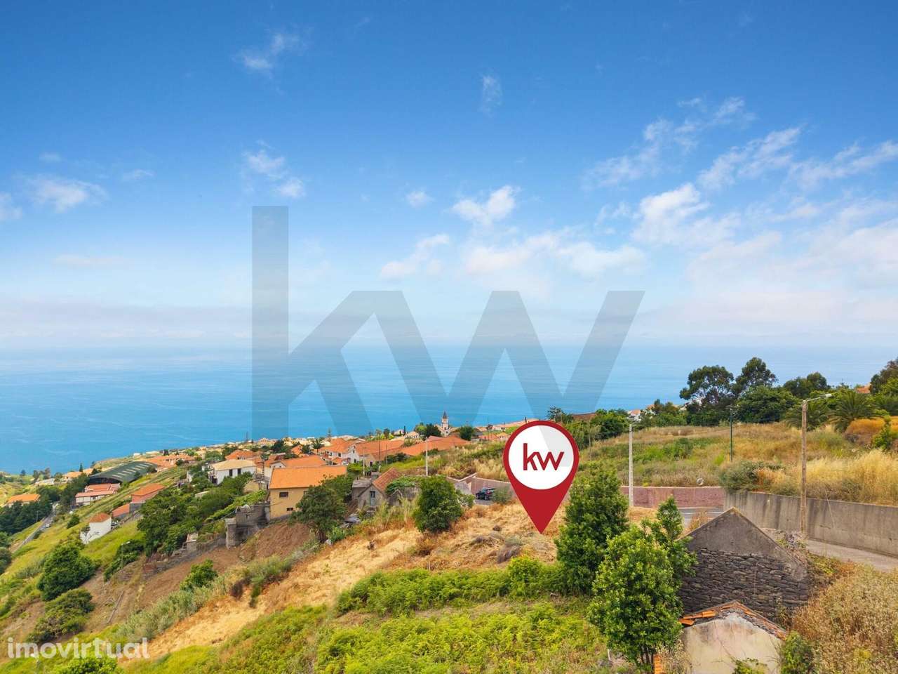 Ruína de Pedra com Terreno de 2.650 m2,  Vista Mar no Estreito da Calh - Grande imagem: 4/26