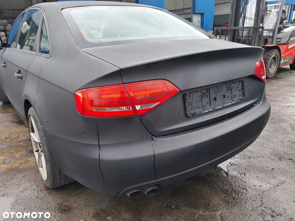 Audi A4 B8 SEDAN 07-12 Zderzak tył czarny mat - 2