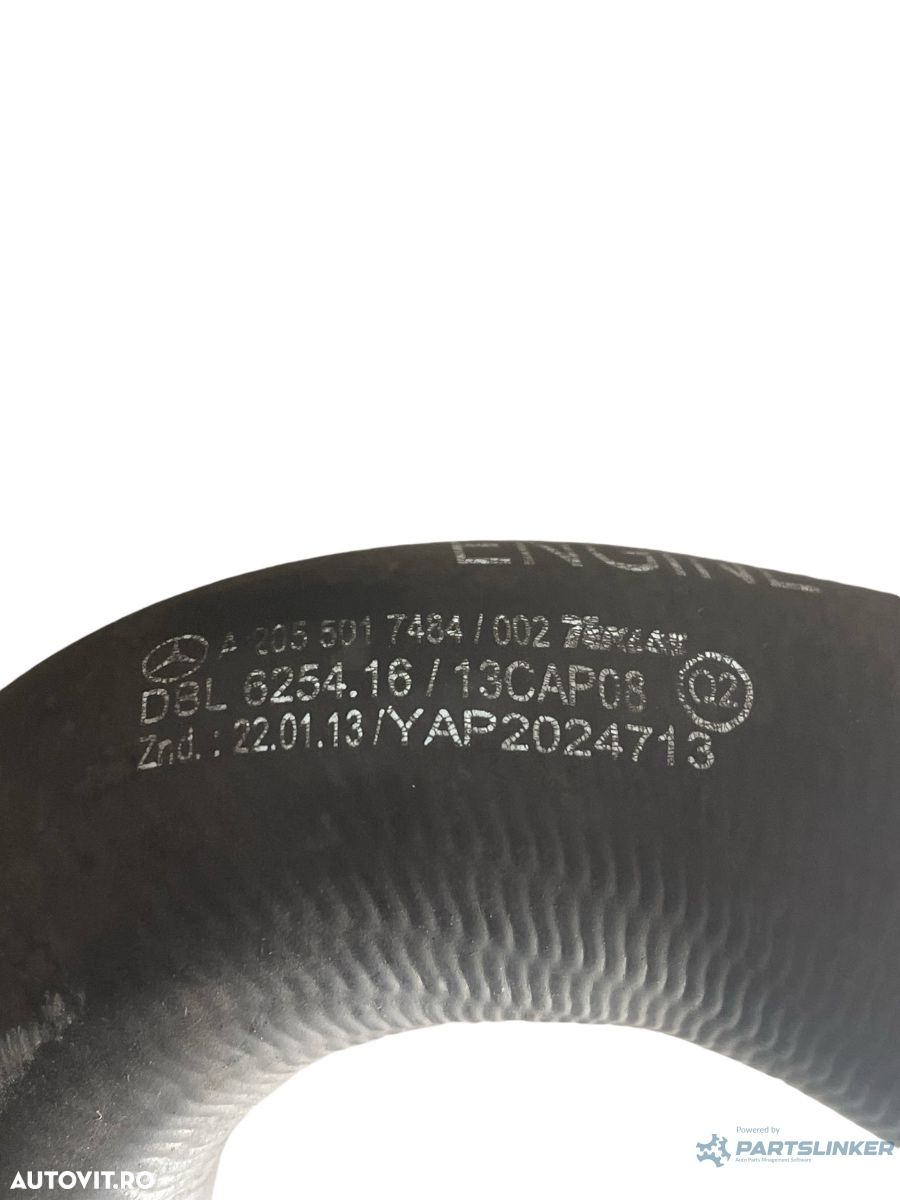 Furtun lichid de racire motor MERCEDES-BENZ C-CLASS W205 2013 - >2.2CDI A2055017484 - 3