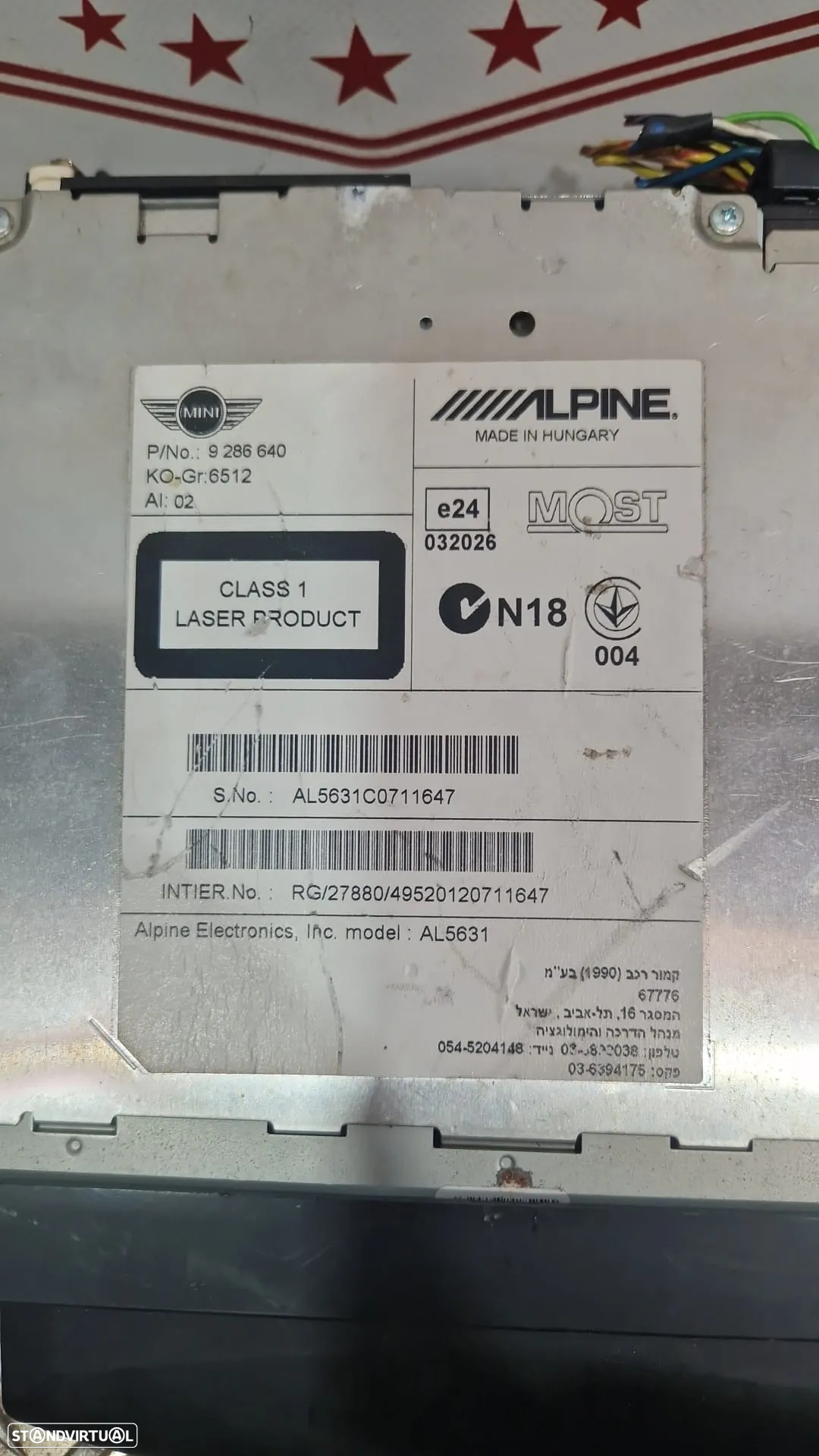 Unidade de Radio | Leitor | GPS Mini Cooper S | SD | One | JCW Original - 9286640 - R55 | R56 | R57 | R58 | R59 | R60 Bluetooth - 2