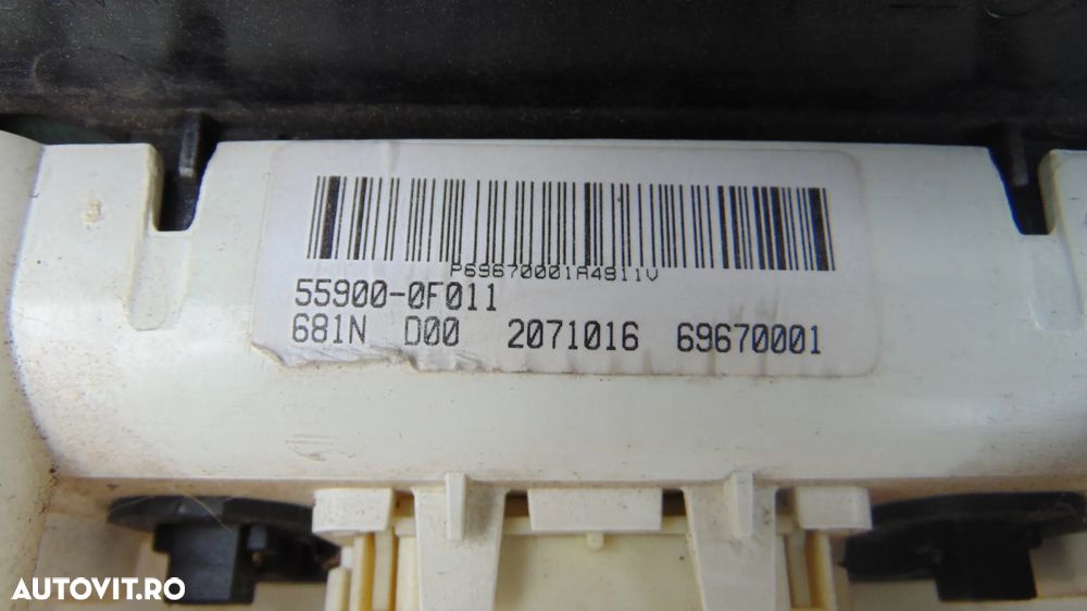 Panou clima Toyota Corolla verso an 2007 cod 559000F011-69670001 - 3